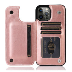 Stylish Multi-Card Holder iPhone Wallet Case
