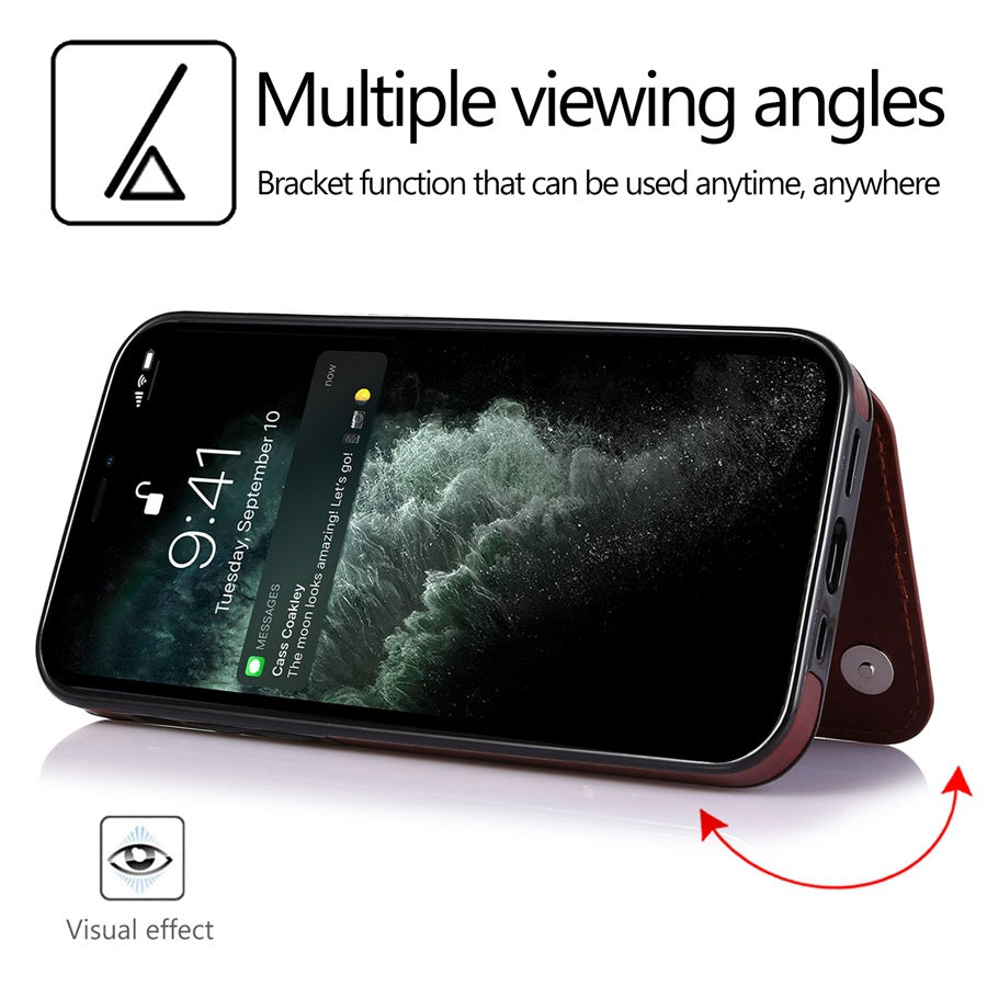 Red TPU Wallet Case for iPhone photography