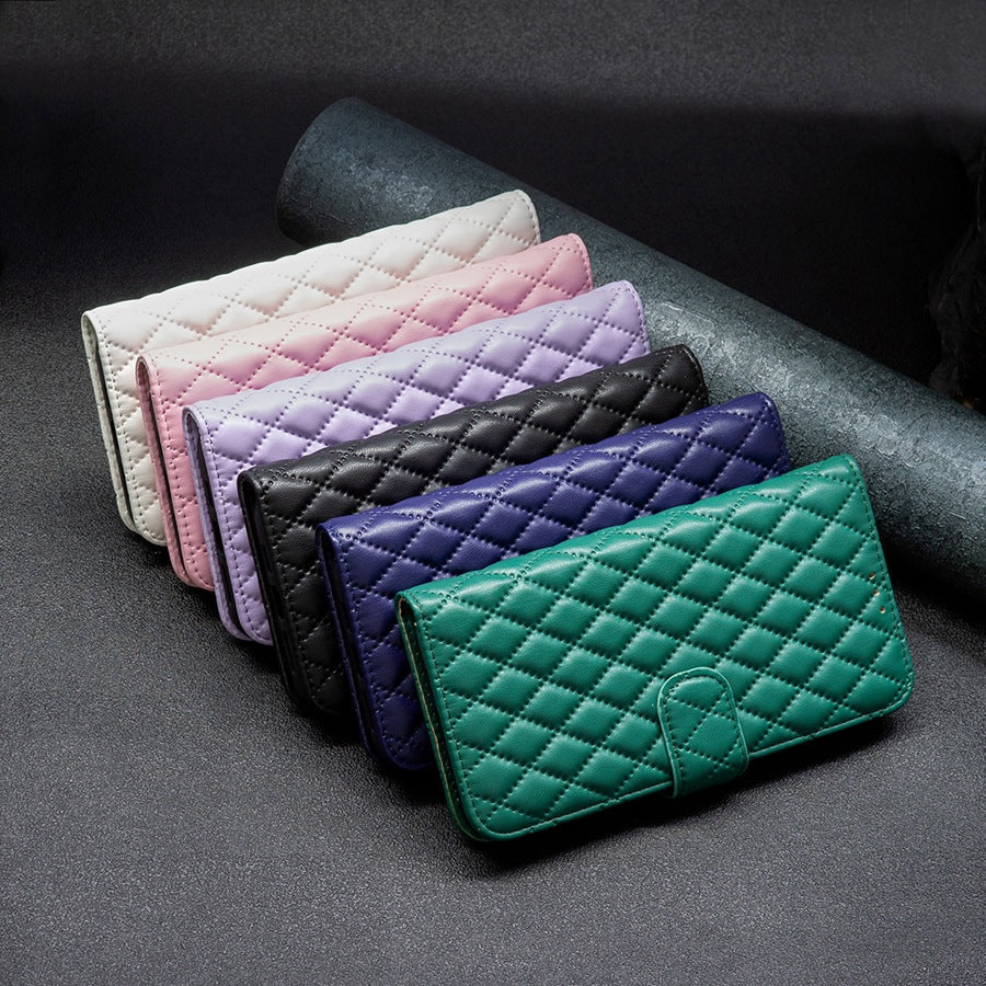 iPhone wallet case in blue colour