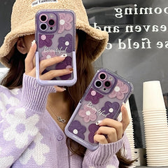 Colourful Floral Design iPhone Case