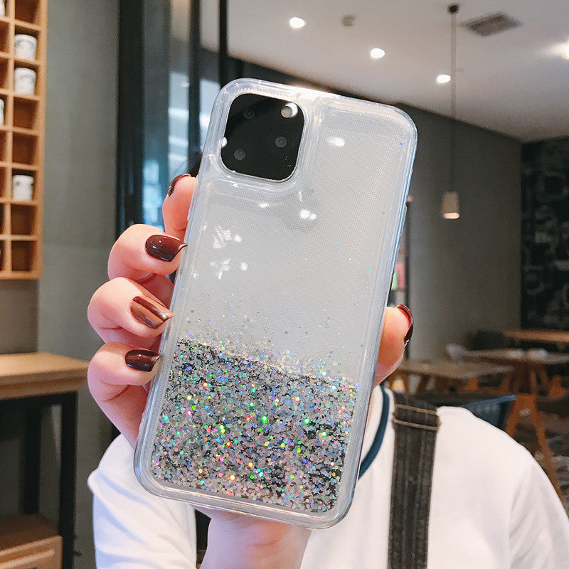 Rear view of TPU phone case on iPhone