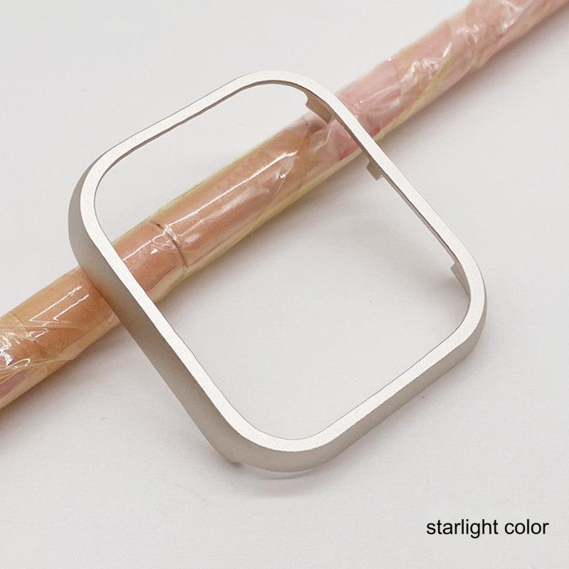 Premium Metal Case for Apple Watch Ultra 8 in Silver color