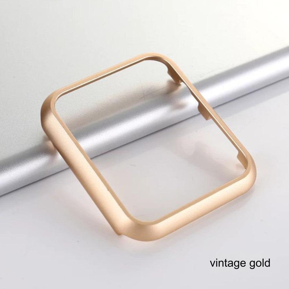 Premium Metal Case for Apple Watch Ultra in Retro Gold