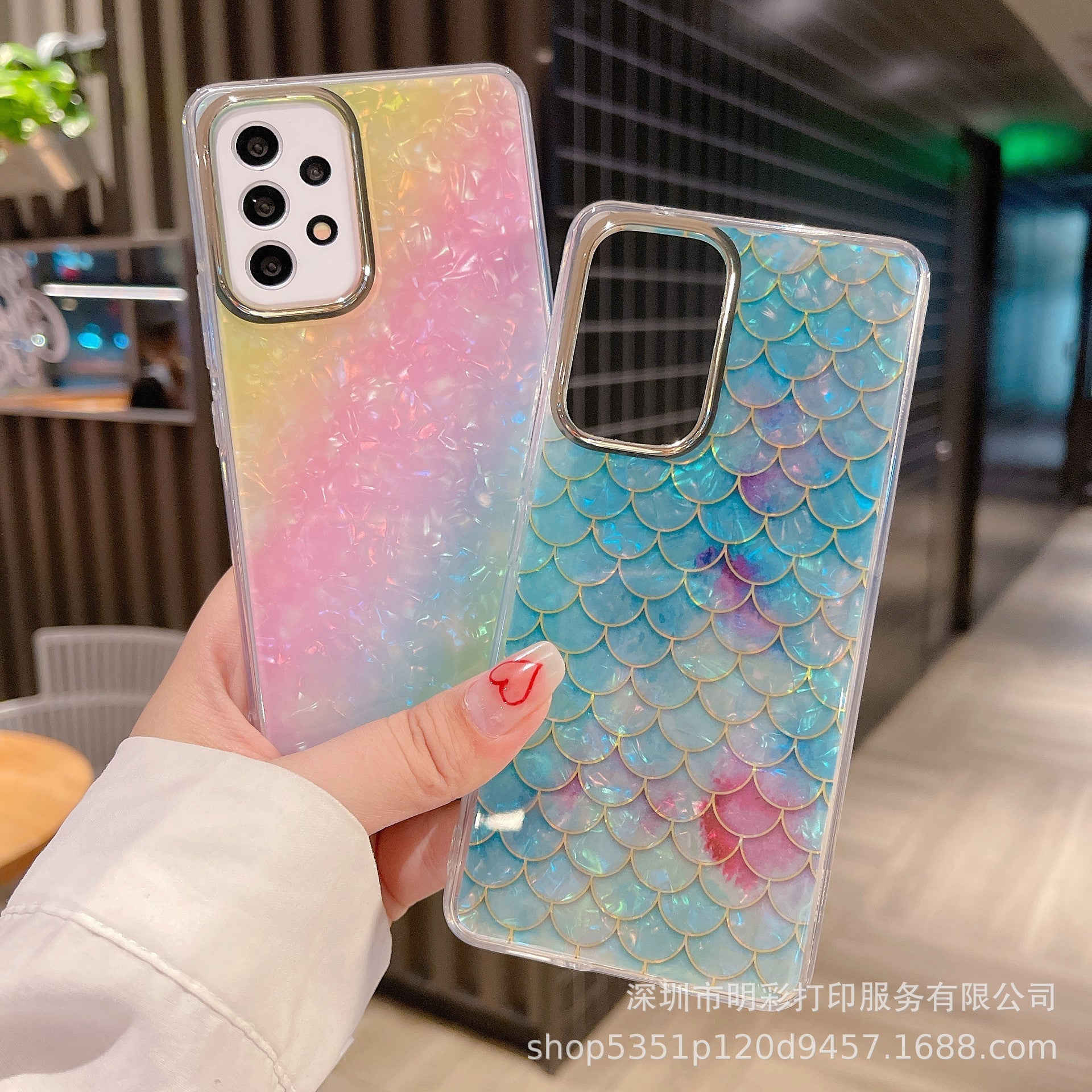 Shockproof Phone Case displayed in multiple angles