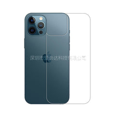 Close-up of anti-fingerprint glass protector for iPhone
