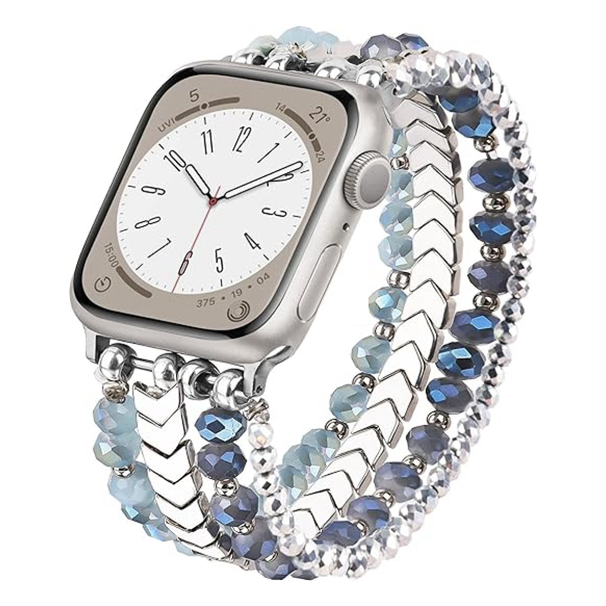 Showing Elegant Apple Watch Band on wrist