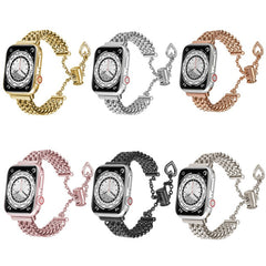 Stylish stainless steel heart woven chain bracelet image 3