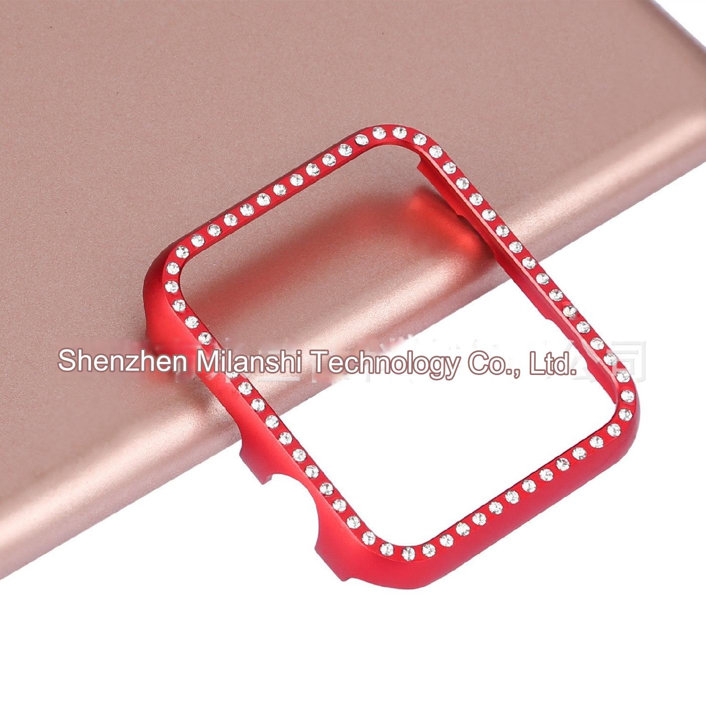 Multi-colour aluminium case for Apple Watch