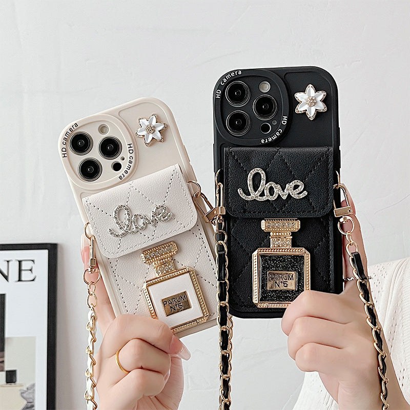 Elegant mirror finish of the phone case