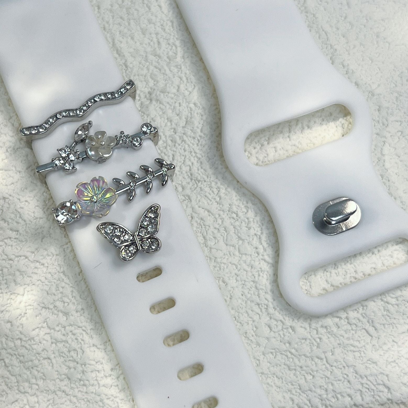 Rose Gold Butterfly Apple Watch Band