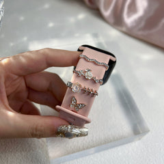 Stylish Apple Watch band with butterfly design