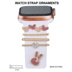 User wearing the diamond-studded silicone strap