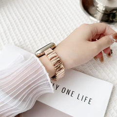 Stylish Irregular Metal Square Apple Watch Band Image 10