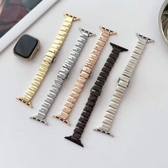 Stylish Irregular Metal Square Apple Watch Band Image 2