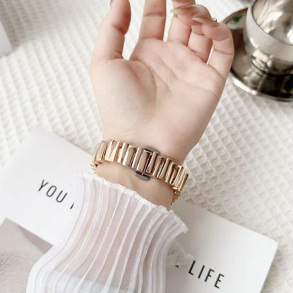 Stylish Irregular Metal Square Apple Watch Band Image 2