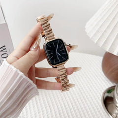 Stylish Irregular Metal Square Apple Watch Band Image 3