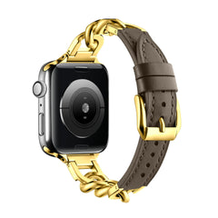 Elegant chain link watch band close-up image 3