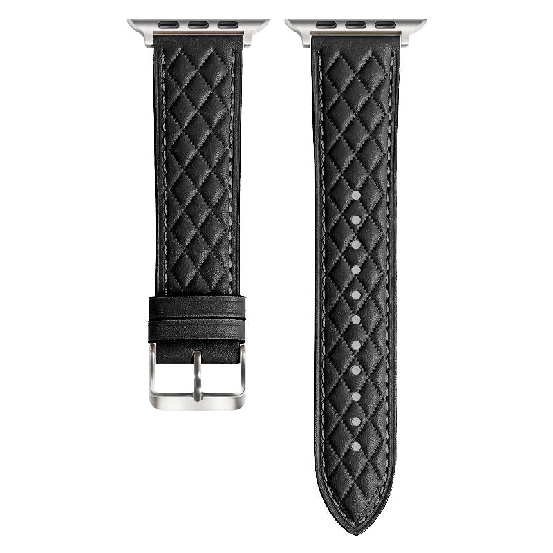 Premium Double-Sided 20mm Apple Watch Band Brown Colour