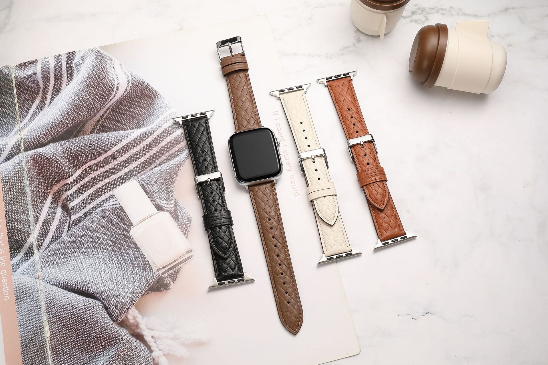 Installation of Premium Double-Sided 20mm Apple Watch Band