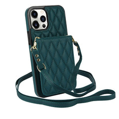 luxury crossbody phone case for iPhone and Samsung