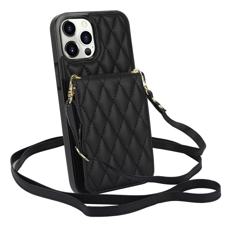 PU leather phone case with card holder