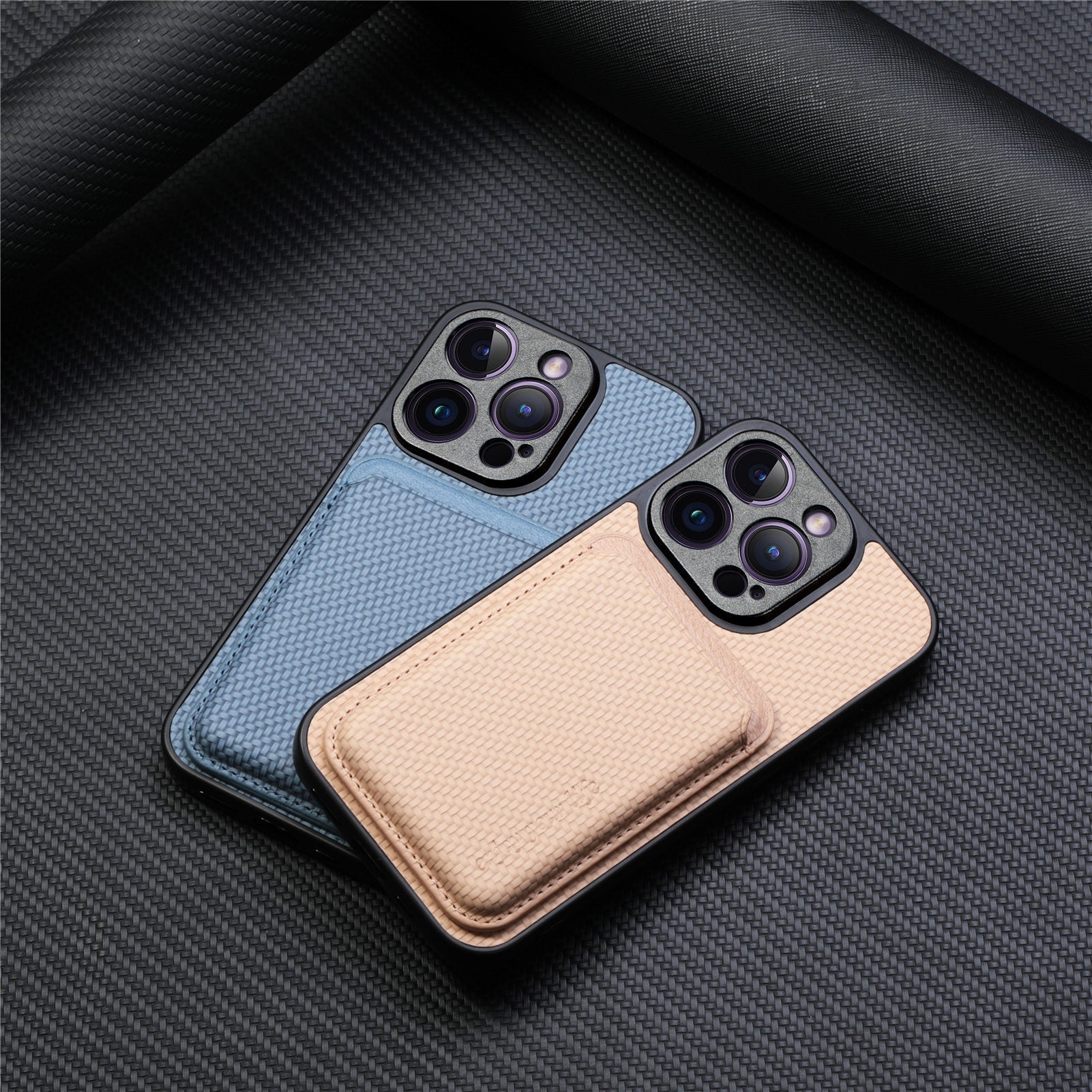 MagSafe-Compatible iPhone Card Holder Case black colour