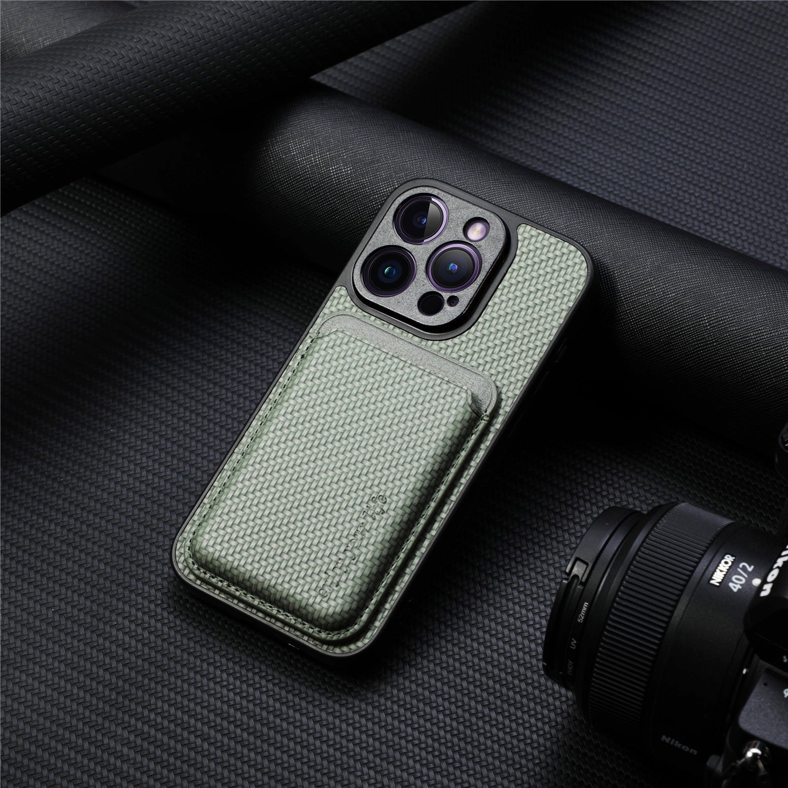 MagSafe-Compatible Samsung case vibrant green color