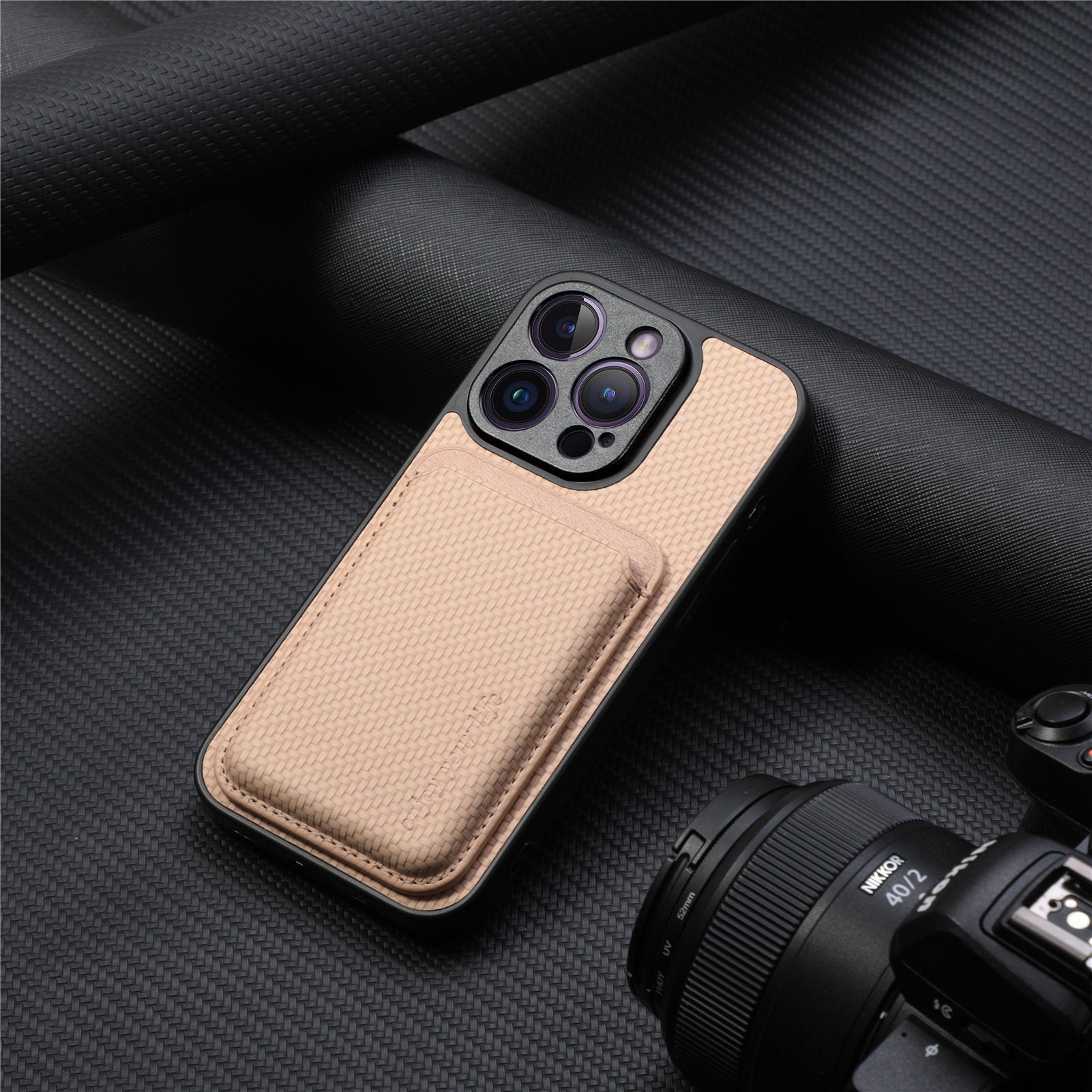MagSafe-Compatible phone case rich brown shade