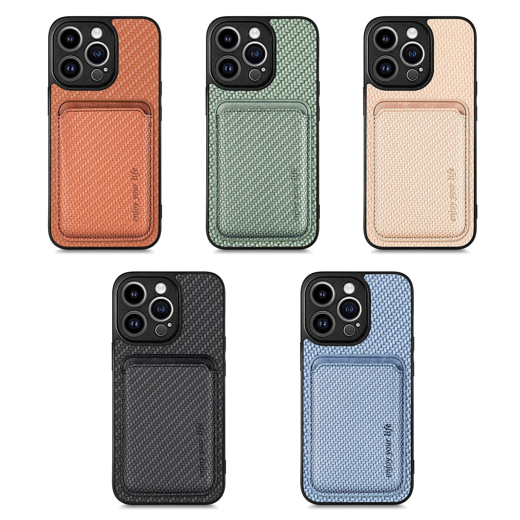MagSafe-Compatible phone case with magnetic stand