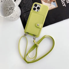 Back view of stylish iPhone card holder case