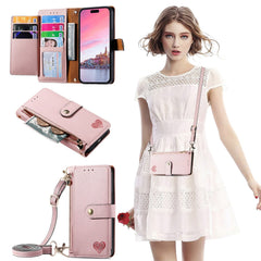 iPhone case with heart design close-up