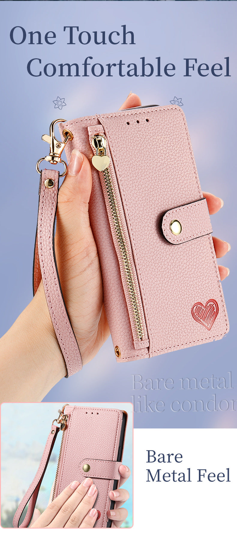 stylish mobile phone case in pink