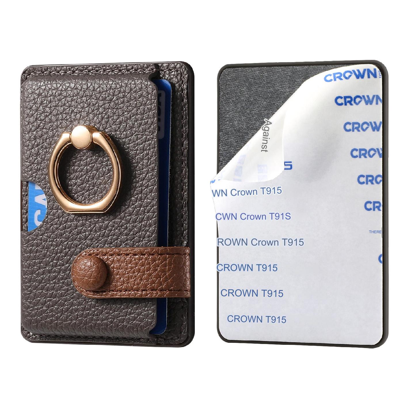 Image of trendy split-color card holder design