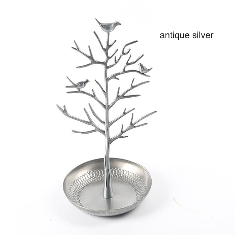 Stylish Earring Display Stand with bird accents