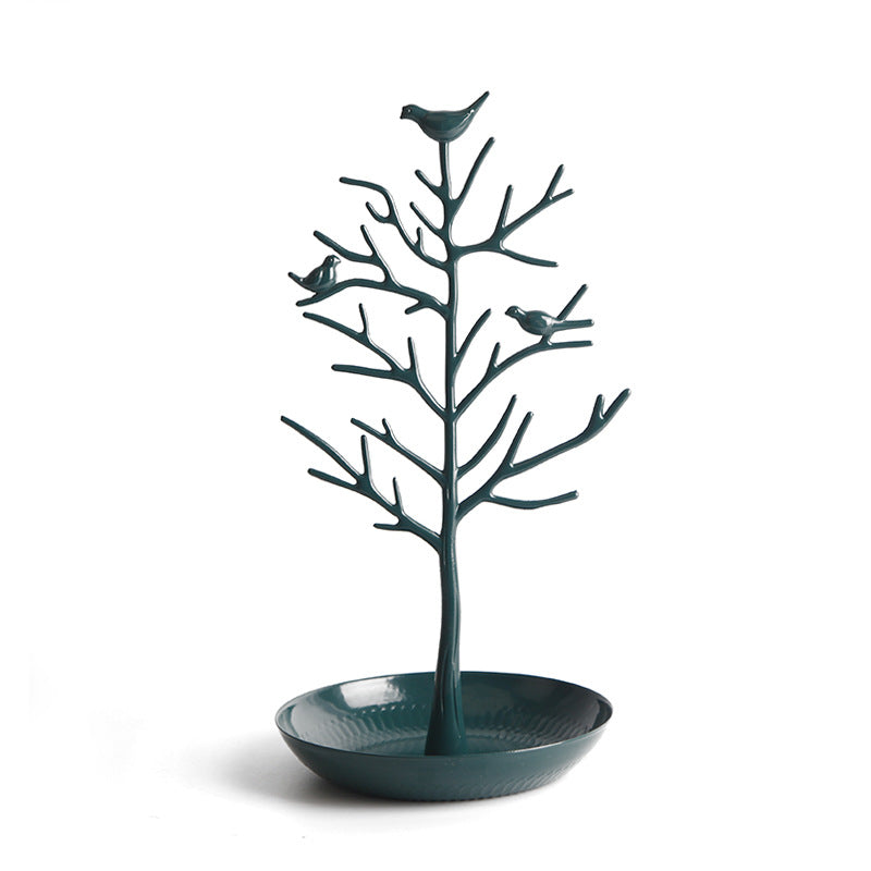 Bird-themed Jewelry Holder showcasing rings