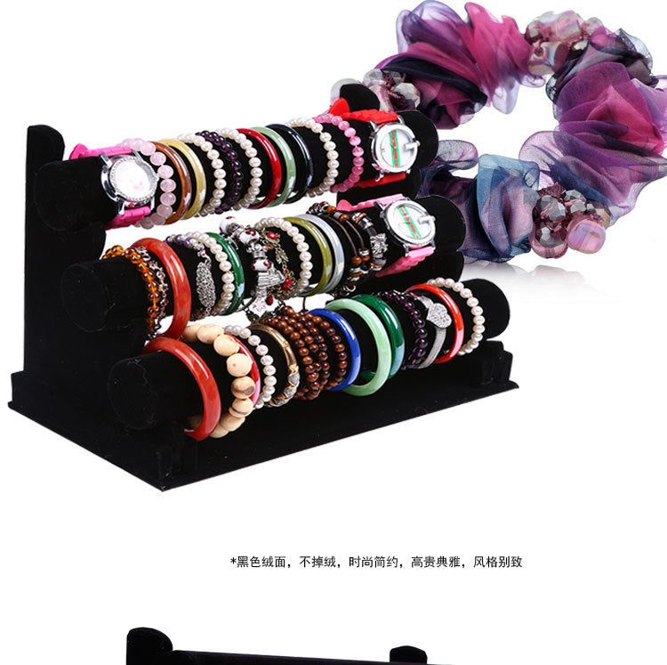 Jewellery display stand in a retail setting