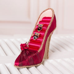 Elegant High Heel Shoe Jewellery Organizer Stand - Image 1