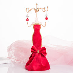 Elegant jewellery space with decorative stand