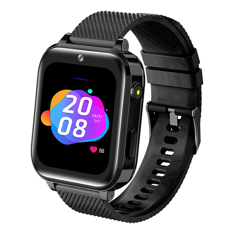 Kids smartwatch showing real-time GPS tracking