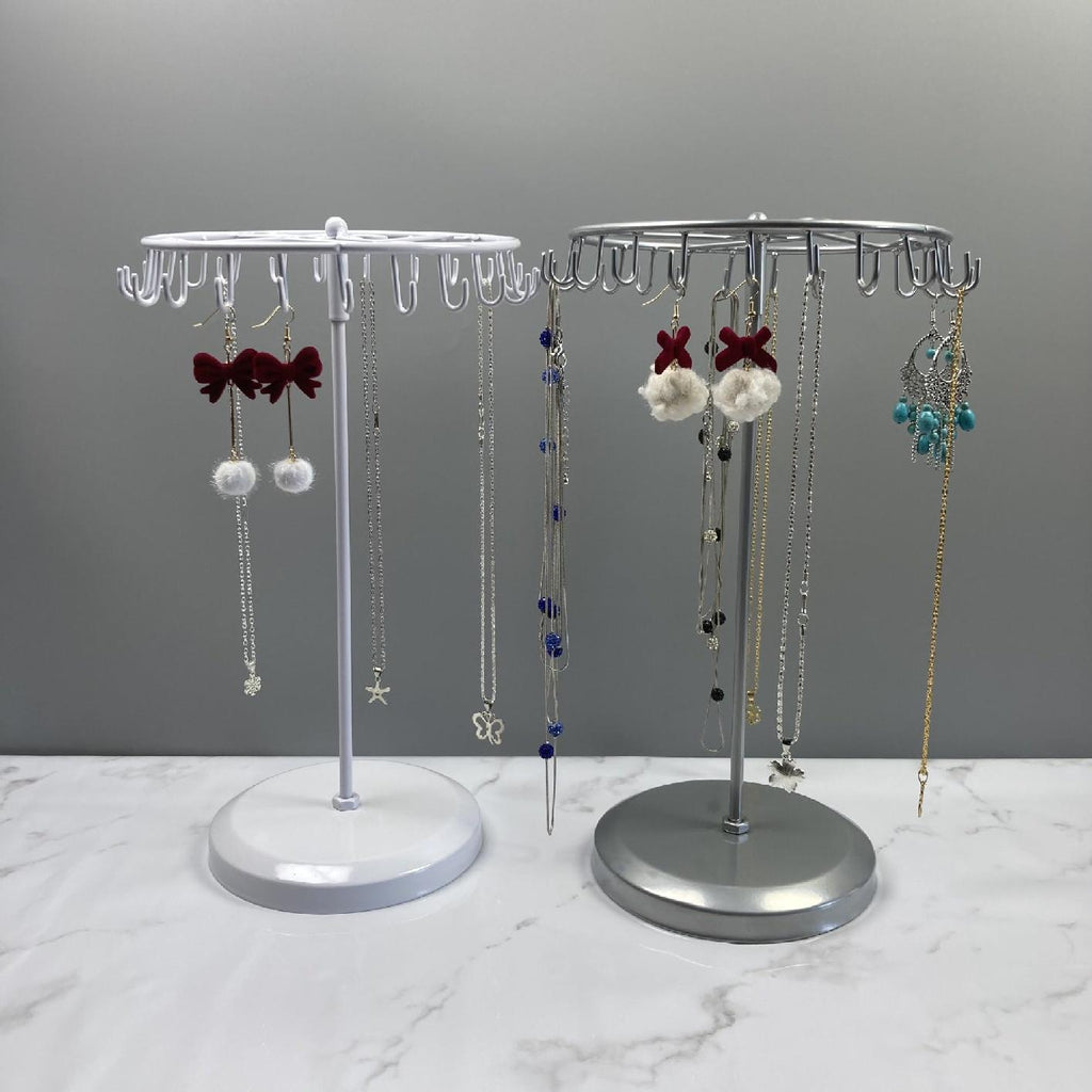 Overview of Easy Assembly Metal Jewelry Rack