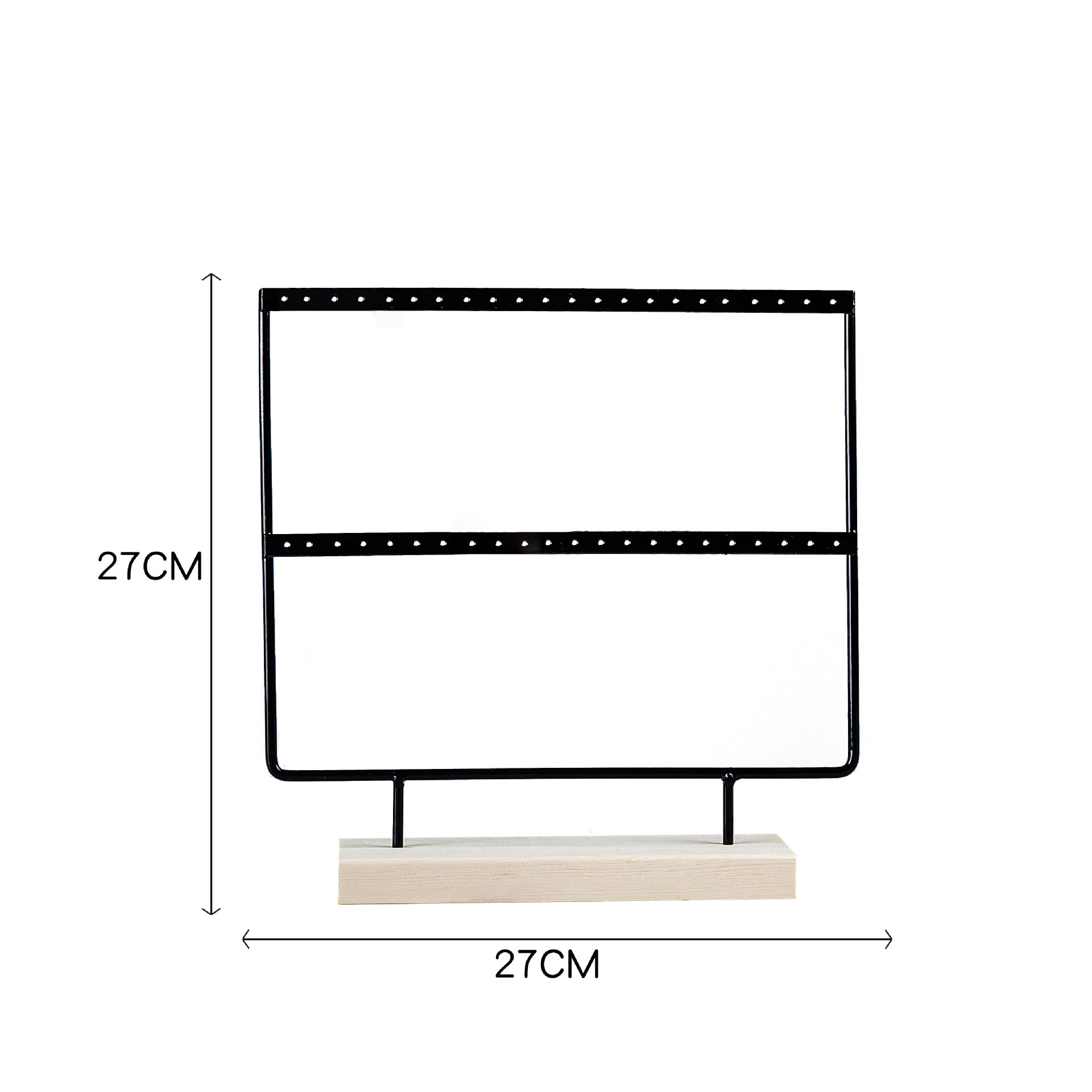 Compact Multi-Tier Earring Stand for Home - Image 5