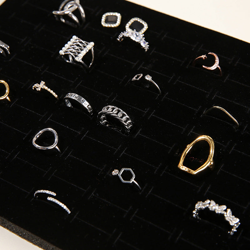 Modern minimalist design of jewelry organizer