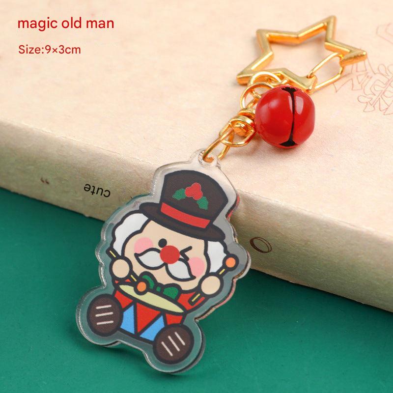 unique Christmas keychains for gifting