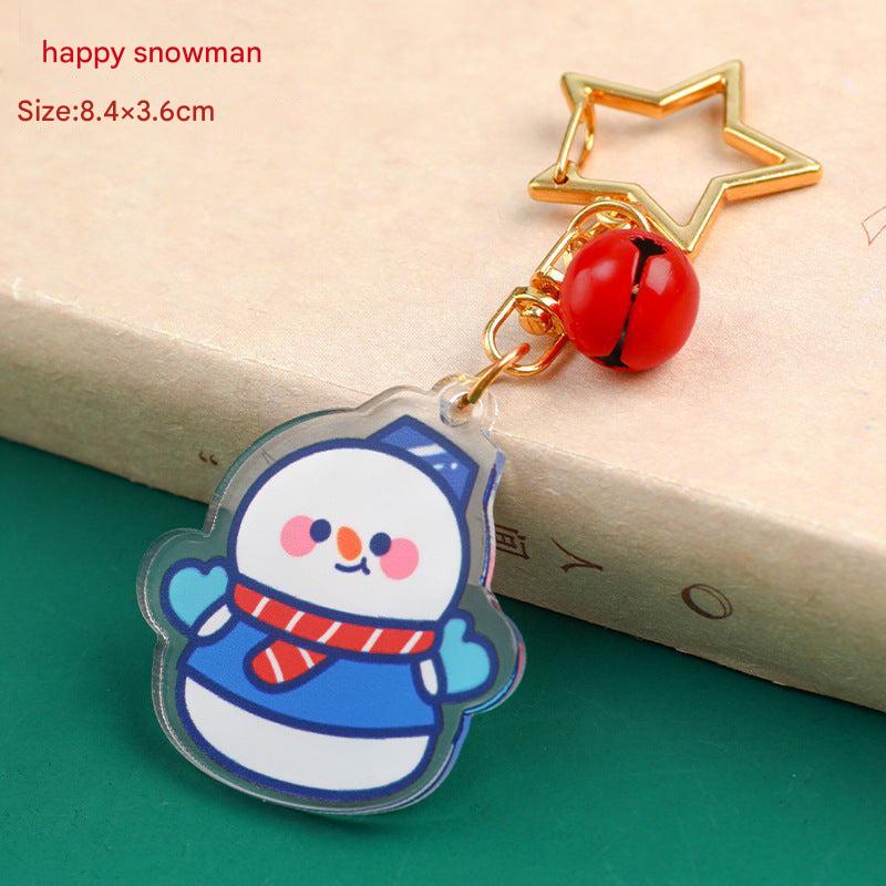 fun reindeer keychain for holiday spirit