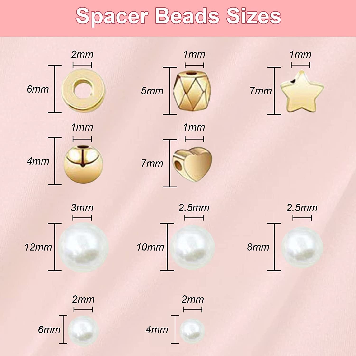 assorted star-shaped pearls in vibrant colours