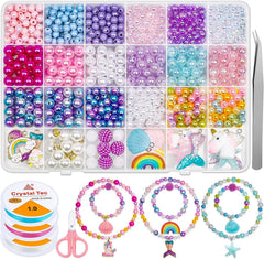 Charms included in the jewellery kit