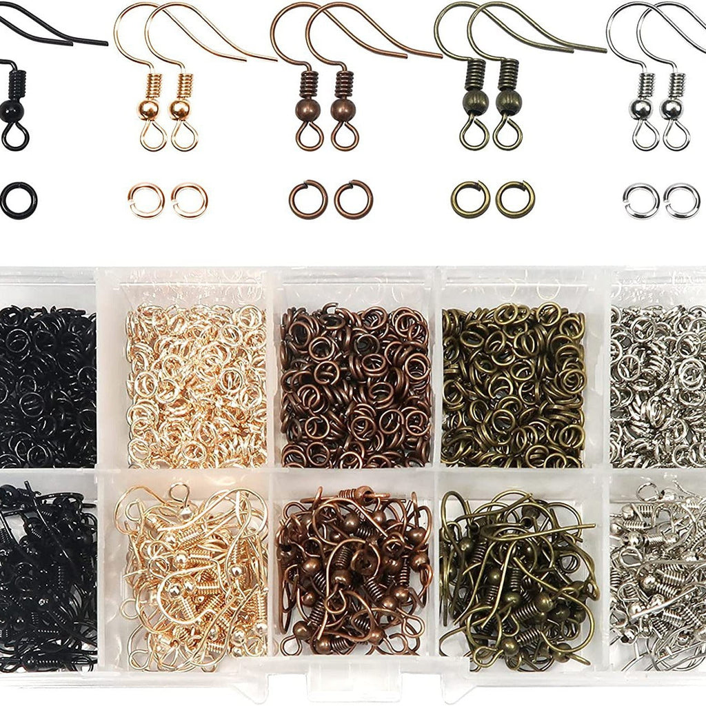 assorted iron jewelry accessories for earrings