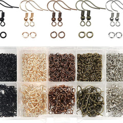 assorted iron jewelry accessories for earrings