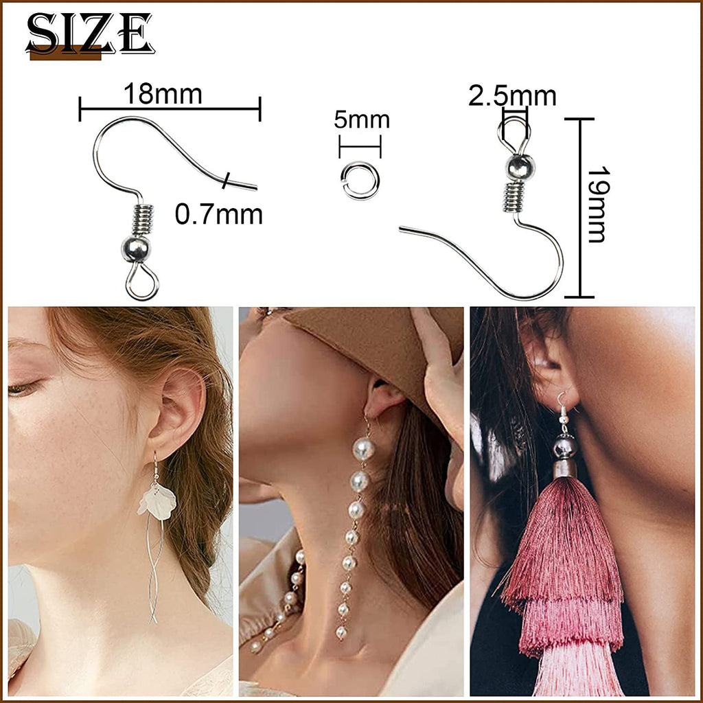 creative DIY earrings using iron components