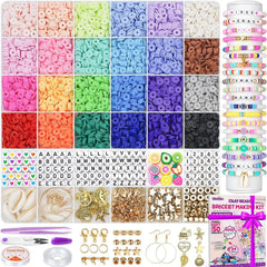 Presentation of diverse bead textures and colours
